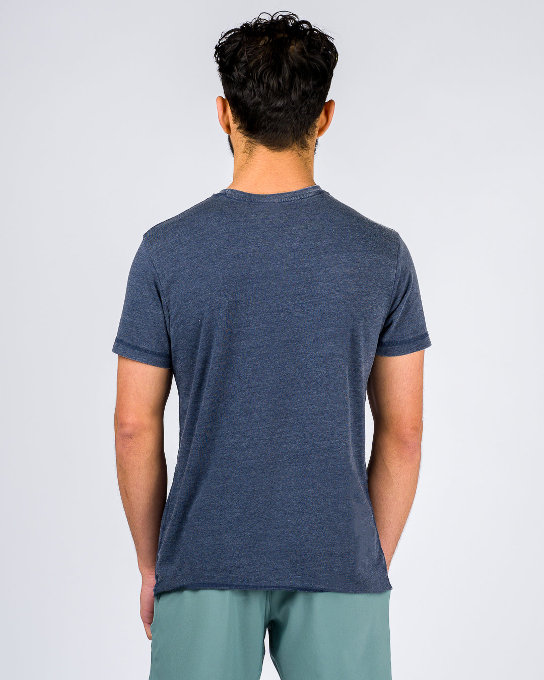 Joey Pigment S/S Tee - Washed Navy