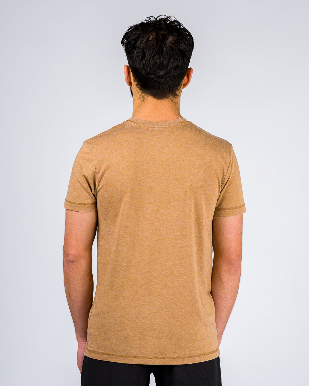 Joey Pigment S/S Tee - Washed Brown