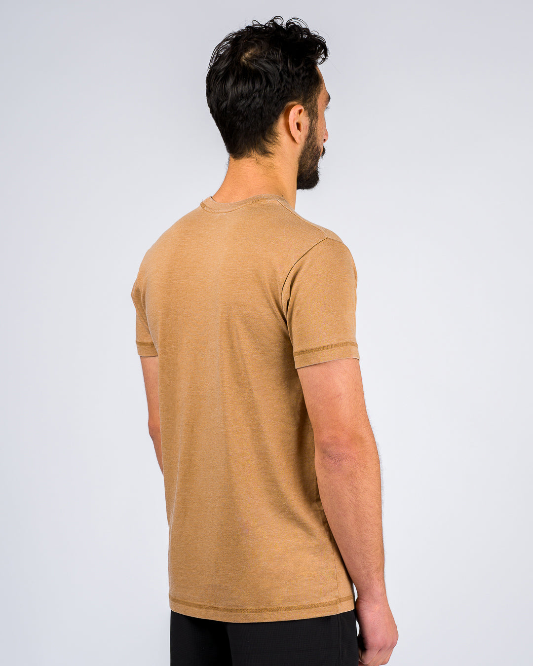 Joey Pigment S/S Tee - Washed Brown