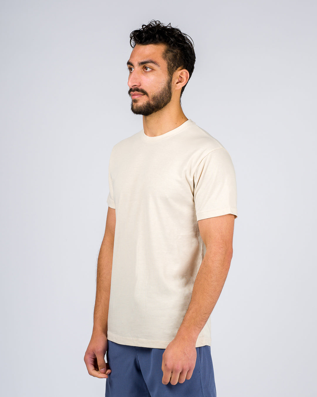 Joey Pigment S/S Tee - Washed Natural