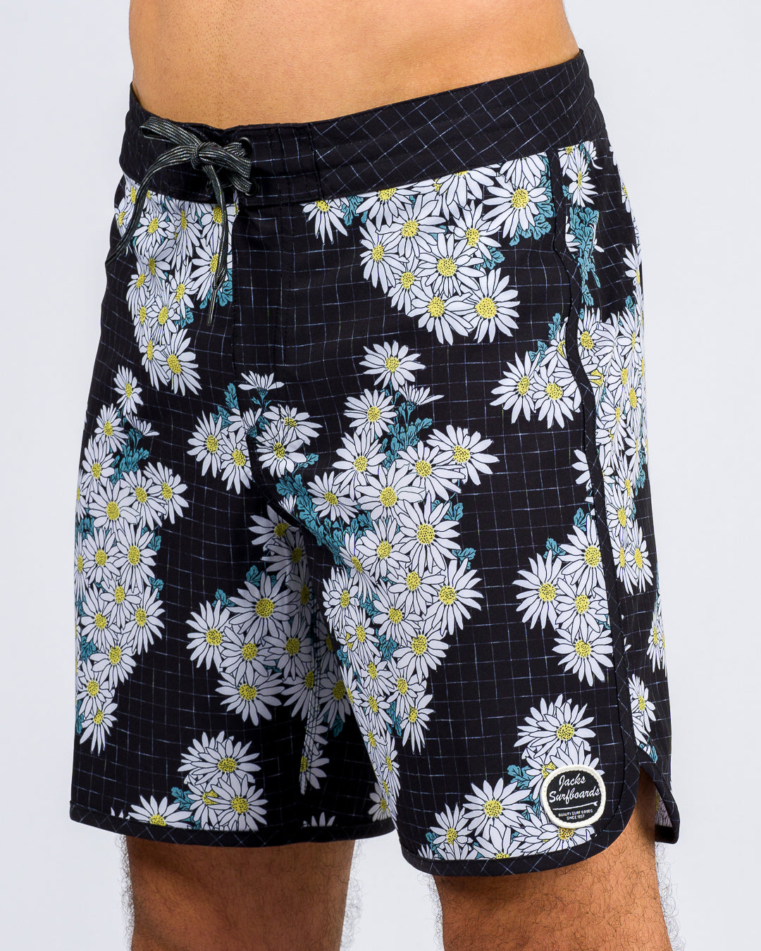 Jack's Surfboards Men's Daisy Boardshorts - Black