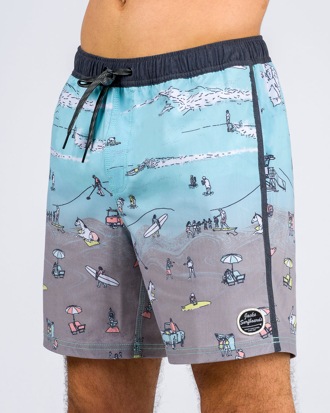 Jack's Surfboards Men's Locals 17" Shorts - Mint