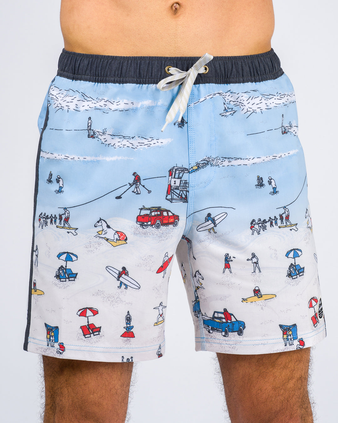 Jack's Surfboards Men's Locals 17" Shorts - Blue