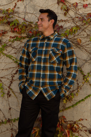 Bonvista Polar Fleece Flannel - Teal