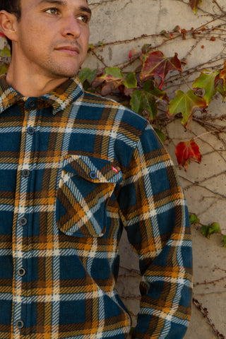 Bonvista Polar Fleece Flannel - Teal