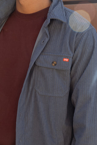 Delgado Cord Jacket - Blue