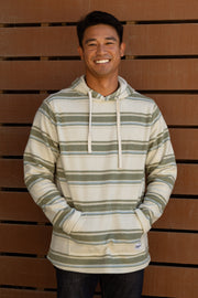 Seacliff Hooded Flannel - Stone