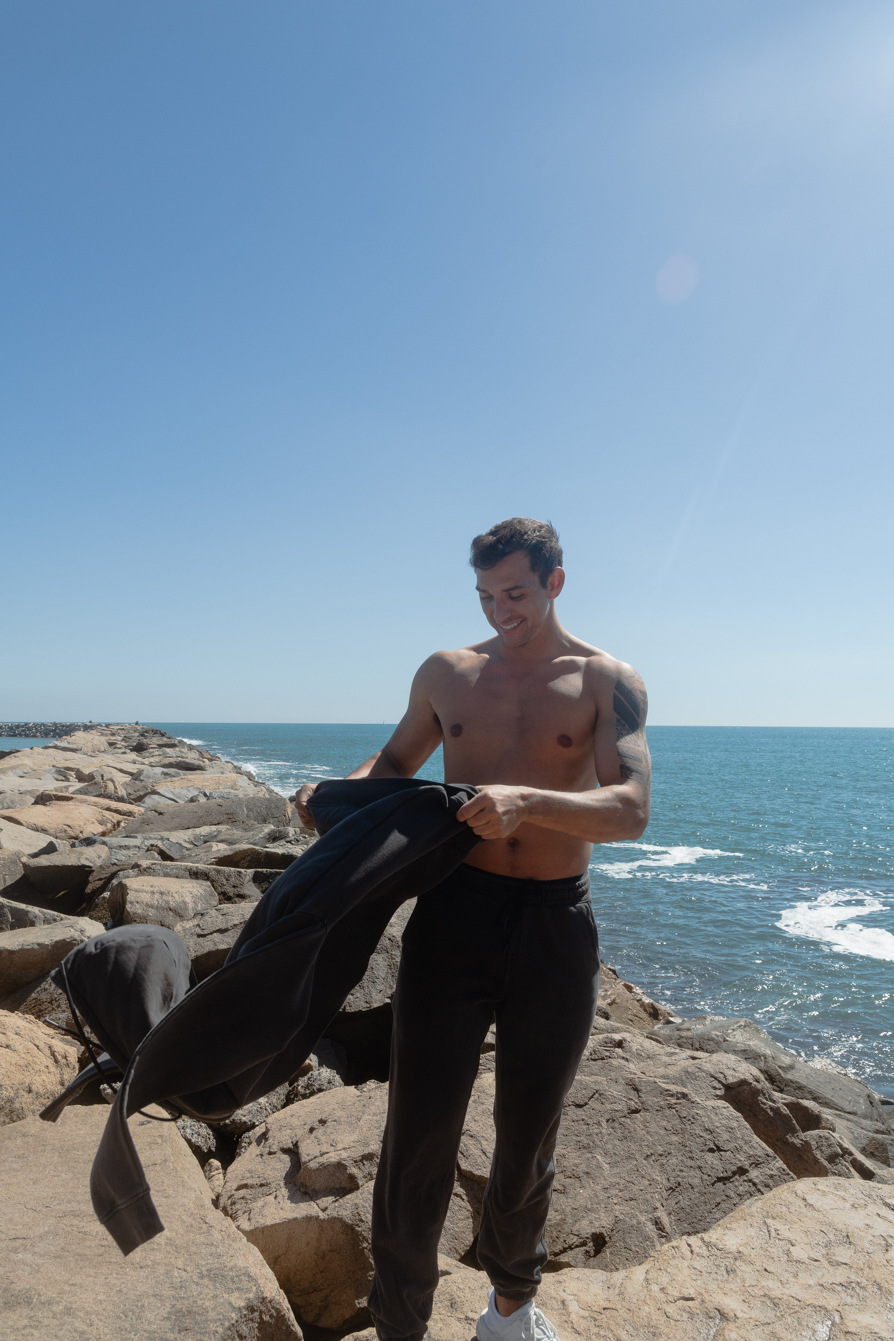 Hev's Elastic Pants - Black