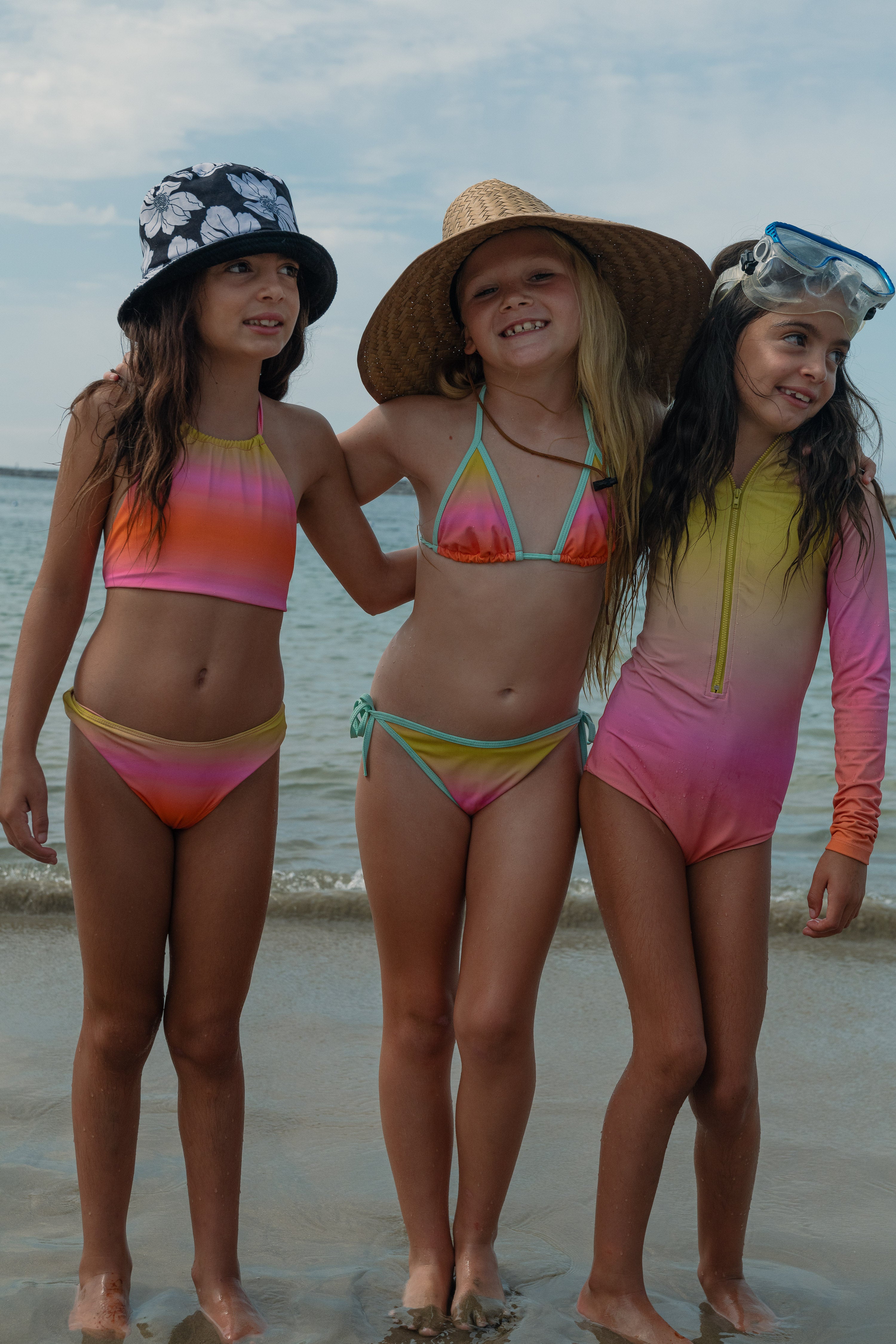 8-16) Girl's Coco Swim Set - MUL – Jack's Surfboards