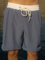 Danielle Brown Matt 15" Boardshorts - Blue