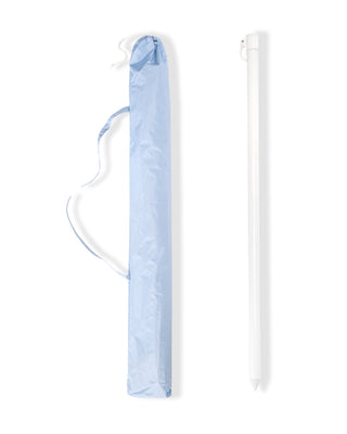 Danielle Brown Beach Umbrella - Blue Raz