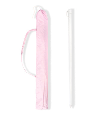 Danielle Brown Beach Umbrella - Strawberry