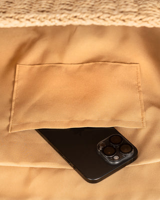 Danielle Brown Oversized Beach Bag