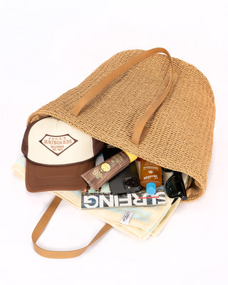 Danielle Brown Oversized Beach Bag