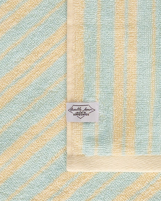 Danielle Brown Oversized Jacquard Beach Towel II - Blue Raz