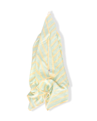 Danielle Brown Oversized Jacquard Beach Towel II - Blue Raz