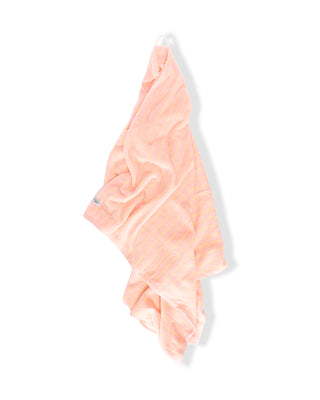Danielle Brown Oversized Jacquard Beach Towel II - Strawberry