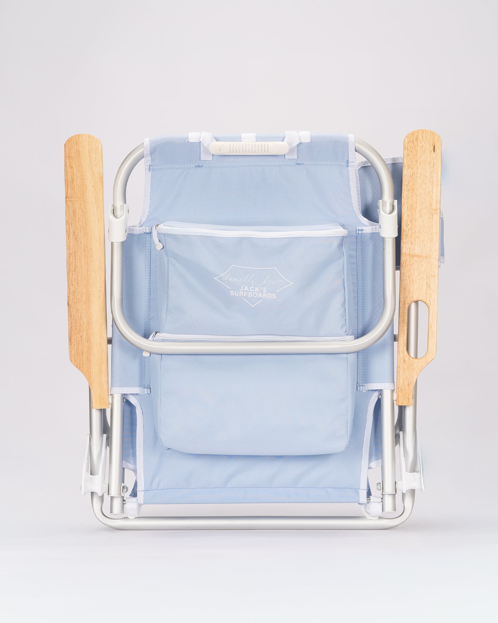 Danielle Brown Pisolino Beach Backpack Chair - Blue Raz