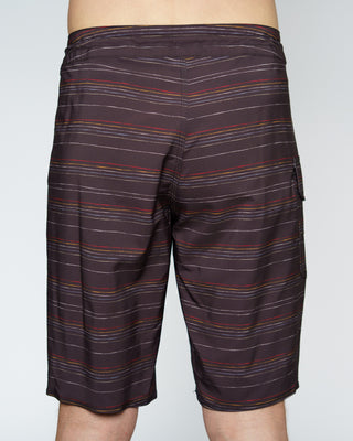 20" Dart Stripe Boardshorts - Black