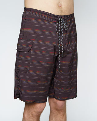 20" Dart Stripe Boardshorts - Black