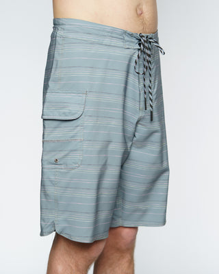 20" Dart Stripe Boardshorts - Stormy