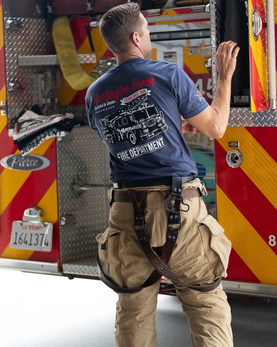 HBFD Dedication Pigment S/S Tee - Navy