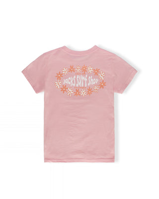 Girl's Della S/S Tee - Pink
