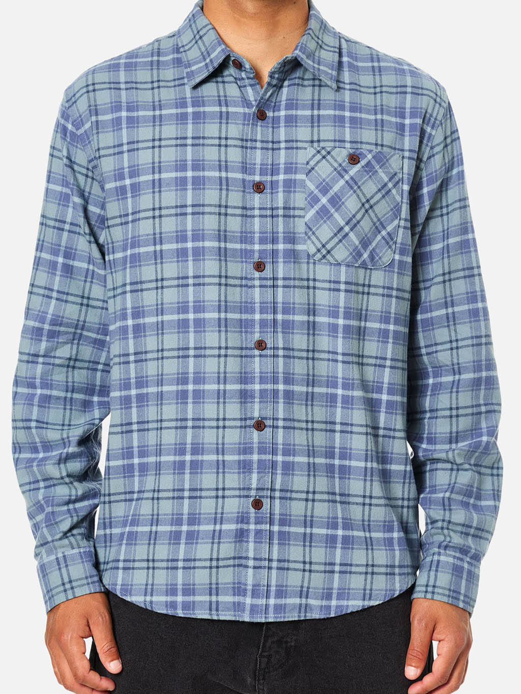 Katin Men's Derek Long Sleeve Flannel