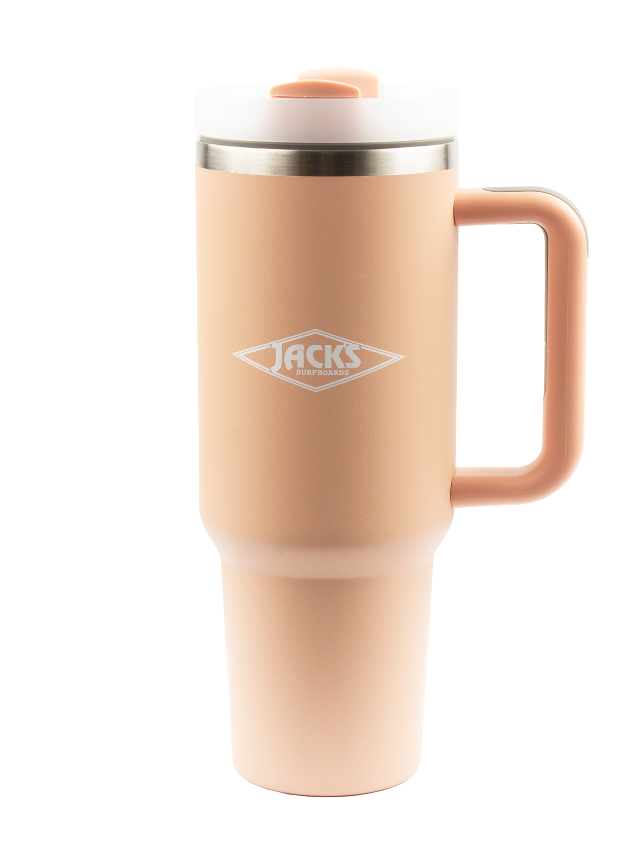 Jack's Surfboards Diamond Tumbler - Peach