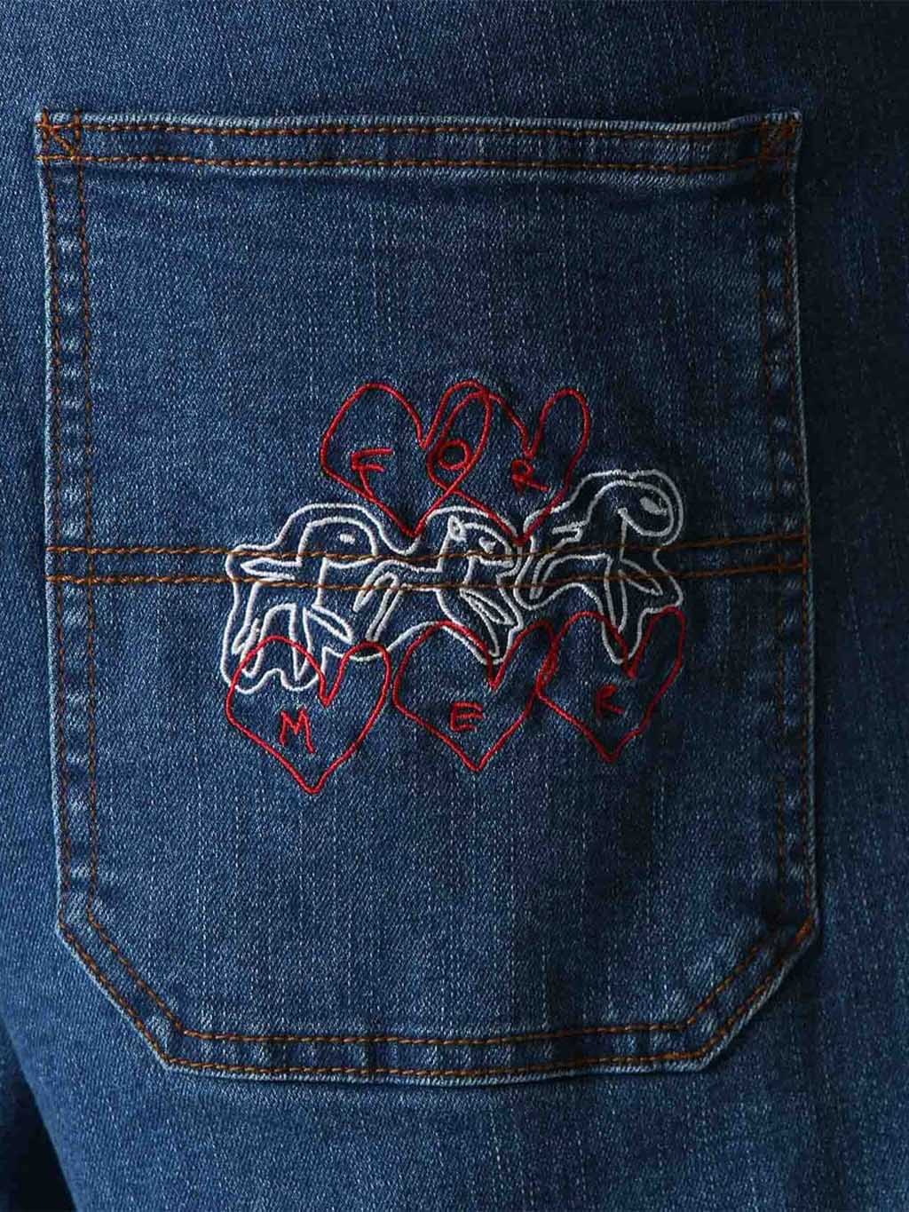 Former Men's Distend Double Knee Denim Pant