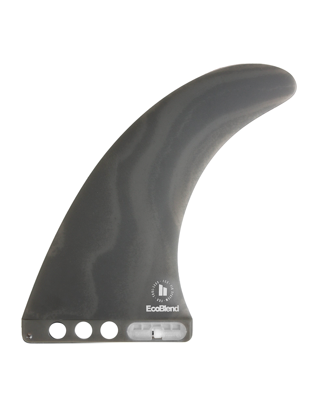 FCS II Connect Longboard Fin-Smoke