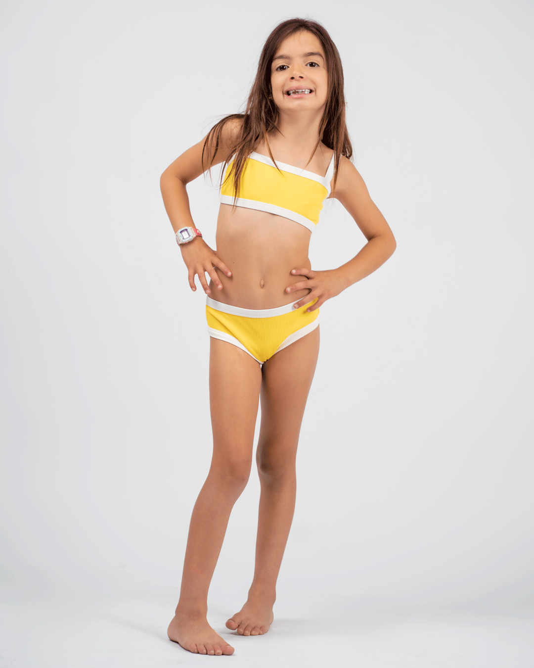 Girl's (8-16) Emma Swim Set