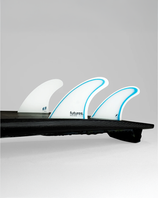 Futures Ethan Ewing Thruster Fin Set- Medium (Blue/White)