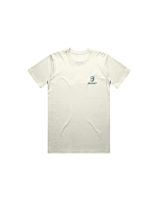 Instinct Surf Men's Eclipse Short Sleeve T-Shirt - Ivory
