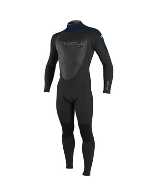 O'Neill Men's Epic 4/3mm Back Zip Fullsuit - Black/Black/Abyss