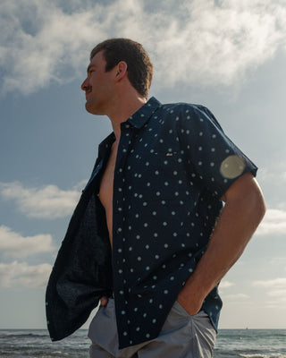 Alton Estero S/S Woven Shirt - Navy