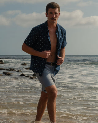 Alton Estero S/S Woven Shirt - Navy