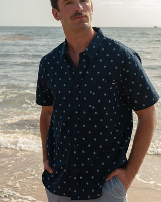 Alton Estero S/S Woven Shirt - Navy