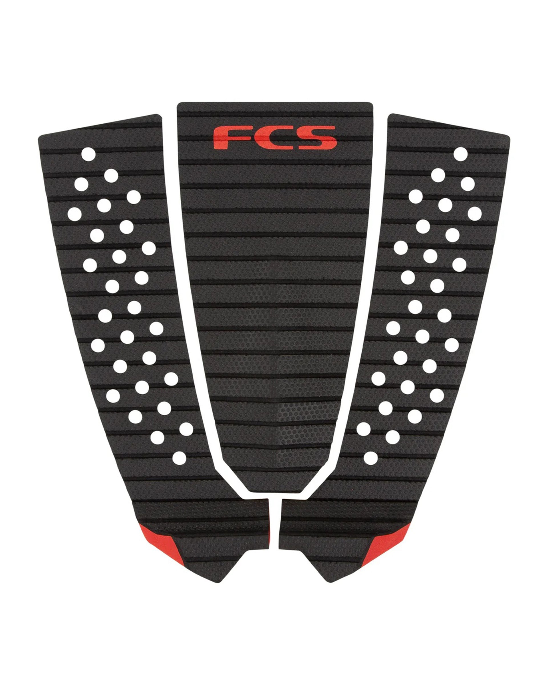 FCS Filipe Toledo Treadlite Traction Pad - Charcoal/Red