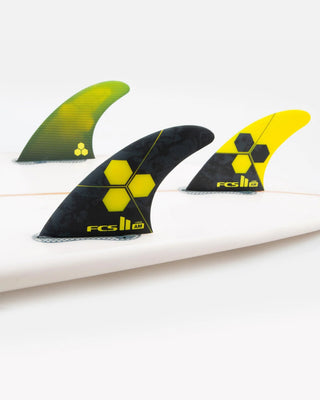 FCS II Al Merrick Tri Fins - Yellow
