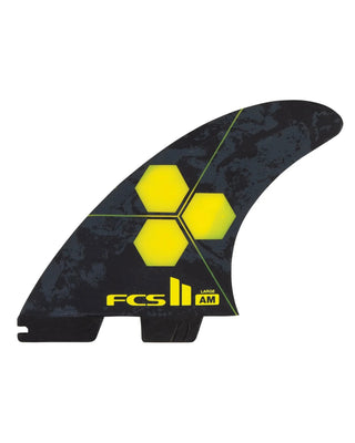 FCS II Al Merrick Tri Fins - Yellow