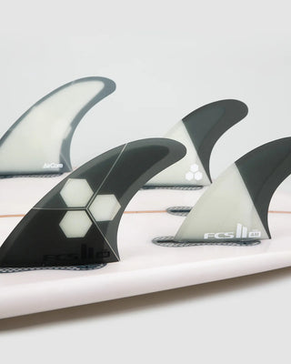 FCS II Al Merrick Tri-Quad Fins - Grey