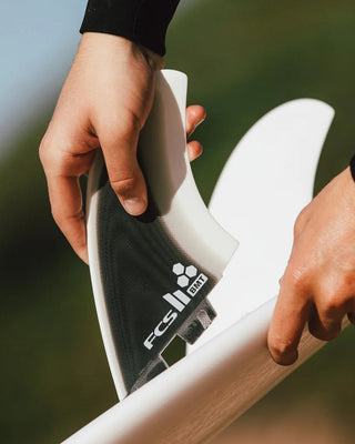 FCS II Britt Merrick Twin Fin - Black/White