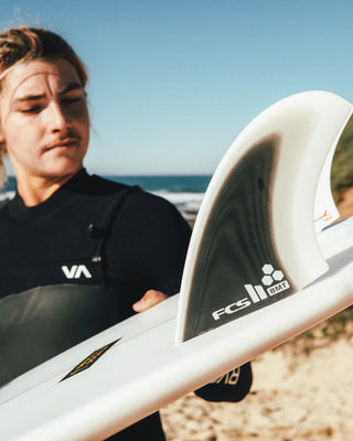 FCS II Britt Merrick Twin Fin - Black/White