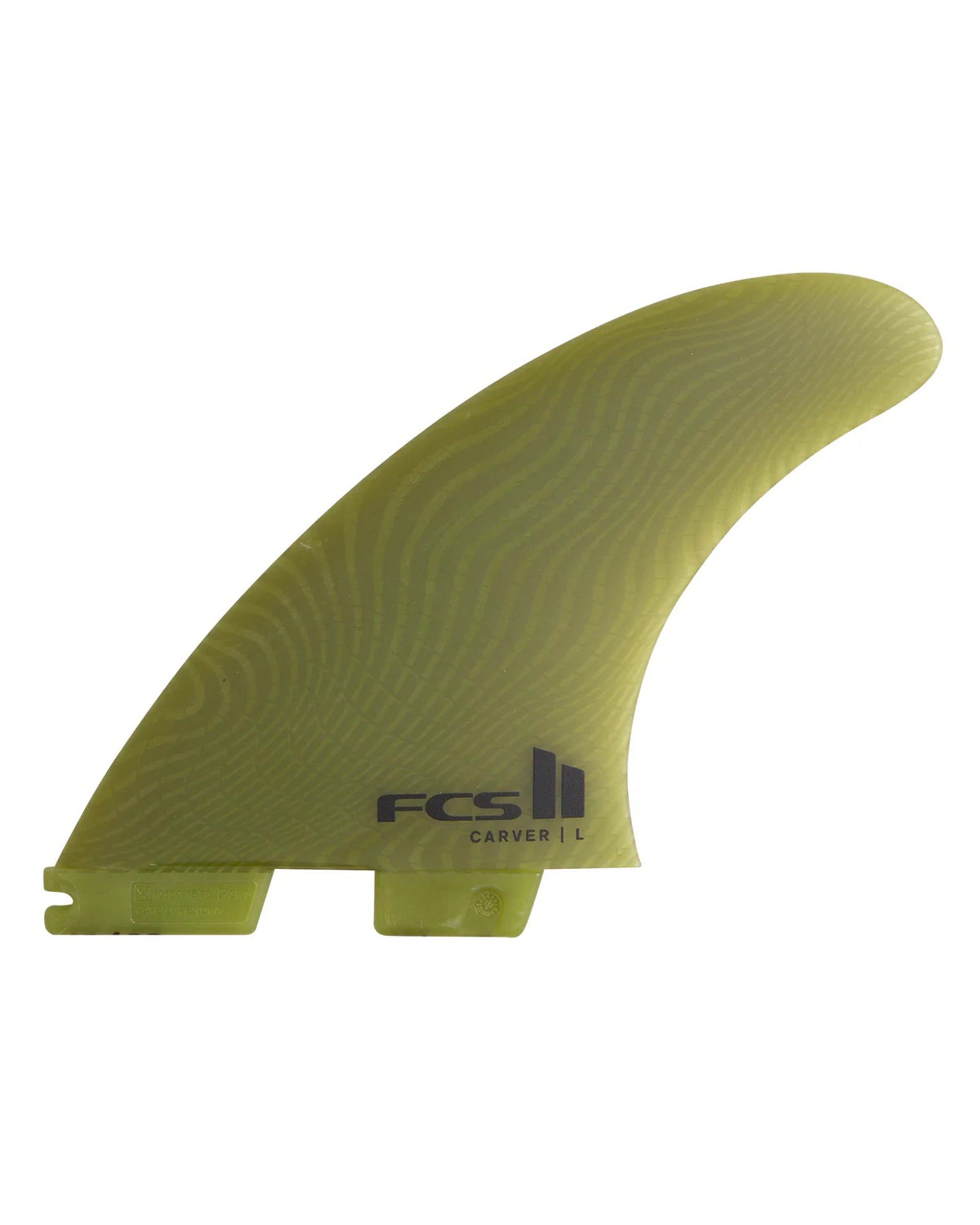 FCS II Carver Tri Fins - (M) - Eucalyptus
