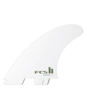 FCS II Carver White Edition Tri Fin Set - (M)