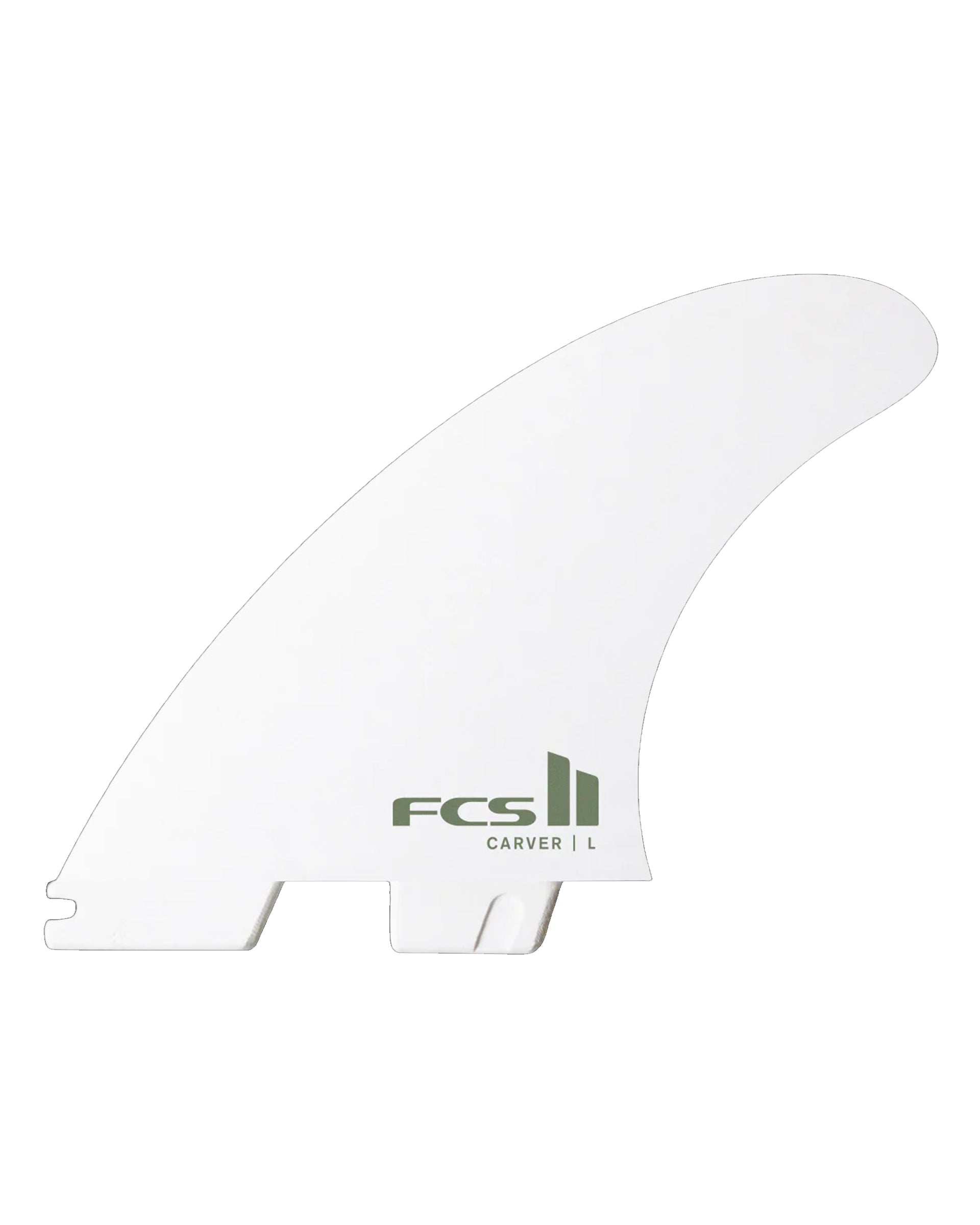 FCS II Carver White Edition Tri Fin Set - (M)