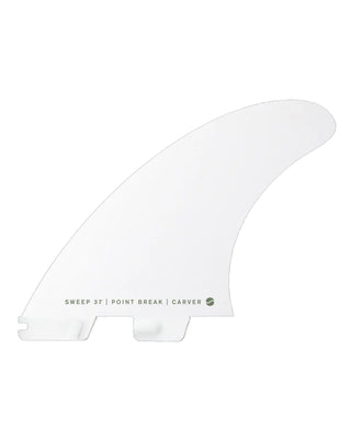 FCS II Carver White Edition Tri Fin Set - (M)