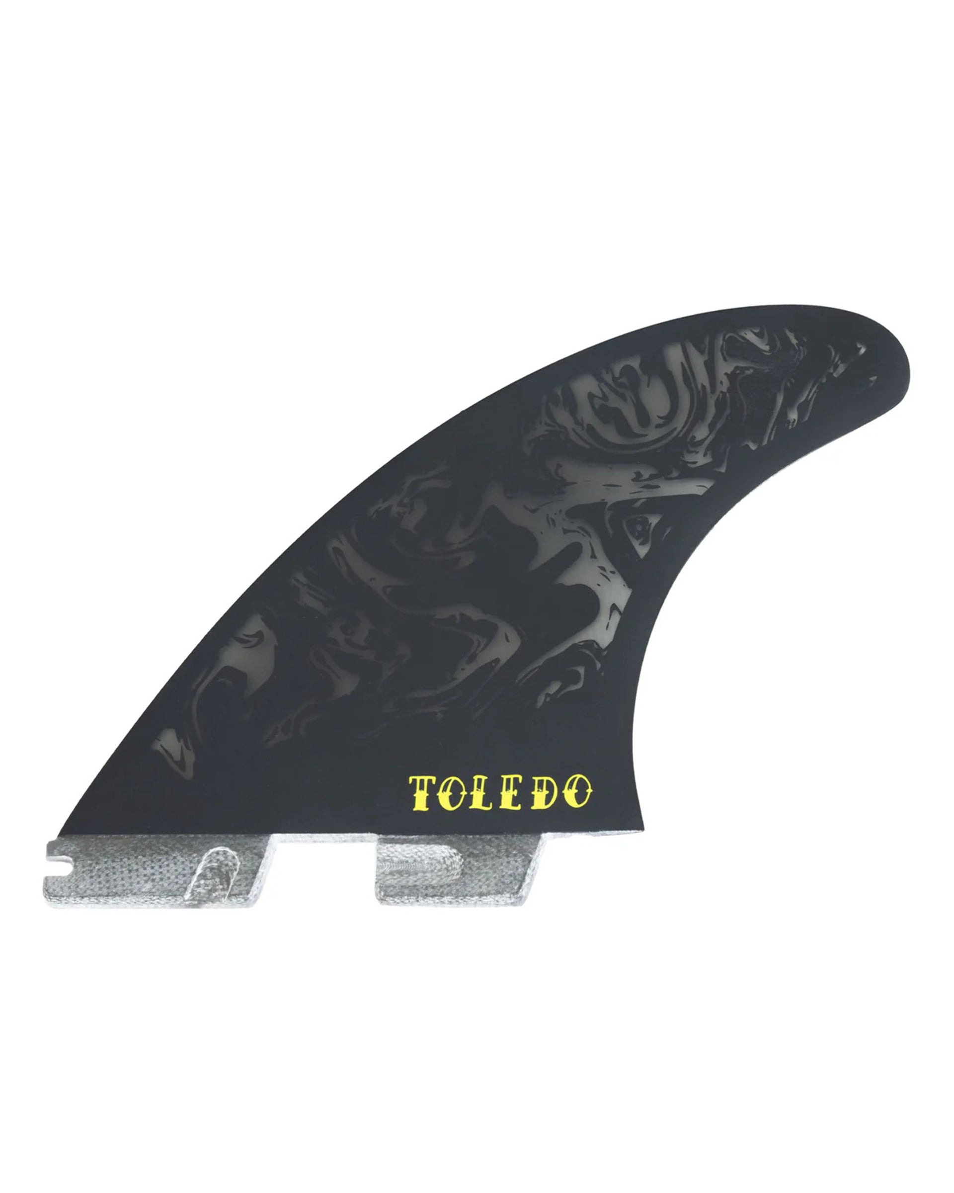 FCS II Filipe Toledo PG Pro Tri Fin Set - Black/Acid – Jack's