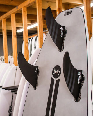 FCS II Julian Wilson Tri Fin Set - Black